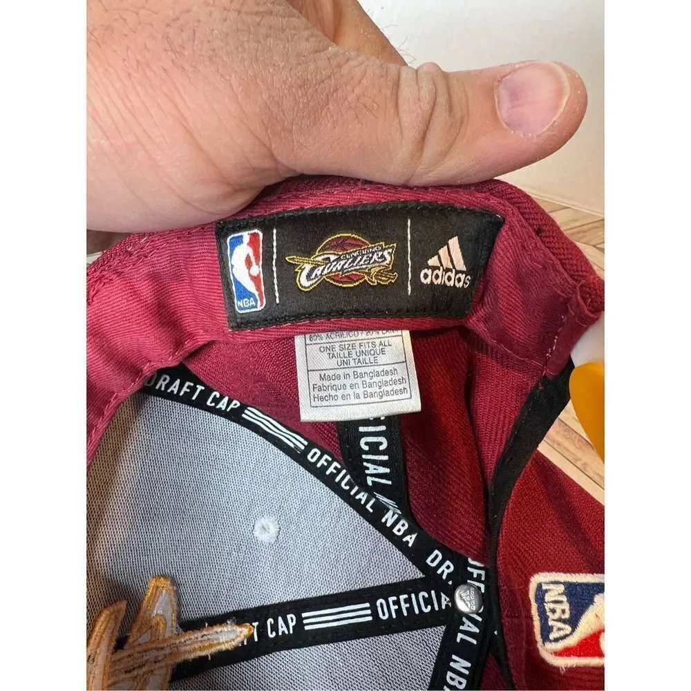 Adidas Cleveland cavaliers snap back baseball cap